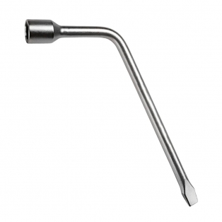 <h3>Características</h3>
<p>Medidas disponíveis: 17 mm, 19 mm e 21 mm. <br />Material: Aço de alta qualidade. <br />Formato em L para maior torque e facilidade de uso. <br />Ideal para veículos leves e utilitários.</p>
<p> </p>
<h3>Aplicações</h3>
<p>Troca de pneus e manutenção automotiva. <br />Ajustes em porcas de rodas de veículos.</p>
<p> </p>
<h3>Restrições</h3>
<p>Não utilize a chave para outras aplicações que não sejam indicadas. <br />Evite impactos que possam danificar a ferramenta.</p>
<p> </p>
<h3>Segurança e manuseio</h3>
<p>Use equipamentos de proteção individual (EPI) durante o manuseio. <br />Certifique-se de utilizar a chave na medida adequada para evitar desgastes prematuros.</p>
<p> </p>
<h3>Armazenamento e Validade</h3>
<p>Armazene em local seco, protegido de umidade e produtos químicos. <br />Validade indeterminada quando armazenada e usada corretamente.</p>