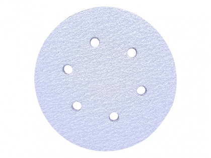 <h3>Características</h3>
<p>Fabricado com grãos de óxido de alumínio<br />6 furos para melhor acabamento<br />Camada anti-empastamento<br />Costado em papel com pluma para aderência<br />Desenvolvido para o lixamento de vernizes, lacas, seladoras e primers<br />Os furos funcionam como desentupidores, aumentando a vida-útil da lixa, além de contribuir para a geração de menos pó sobre a superfície<br />Utilizado em lixadeira orbital</p>
<p> </p>
<h3>Aplicações</h3>
<p>Lixamento de MDF, MDP e madeiras<br />Preparação para pintura automotiva e moveleira<br />Desbaste e acabamento</p>
<p> </p>
<h3>Como usar</h3>
<p>Desbaste: Grãos 60/80<br />Afinação: Grãos 150 a 220<br />Acabamento: Grãos 320 a 1500</p>
<p> </p>
<h3>Restrições</h3>
<p>Não utilize o disco de lixa caso este esteja em mau estado de conservação (rasgado, etc)<br />Não utilize o disco sem a proteção da máquina</p>