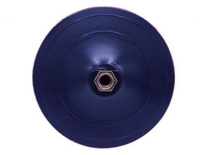 <p>Suporte para Disco de Lixa com Velcro de 5 polegadas. Rosca M14.</p>