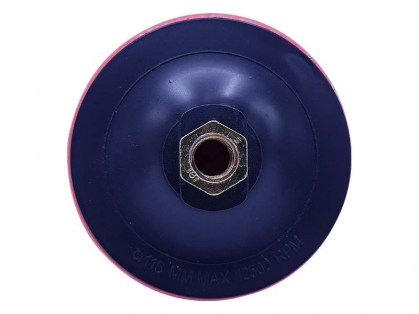 <p>Suporte para Disco de Lixa com Velcro de 4.1/2 polegadas. Rosca M14.</p>